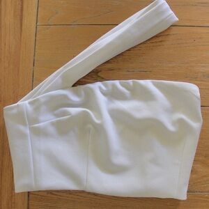 Lulus Preowned Cross Strap Cropped Tube Top XS Preowned